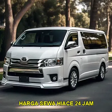 harga sewa hiace 24 jam